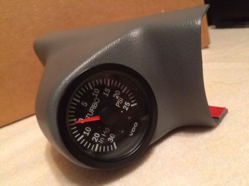 Vdo 52mm turbo boost/vacuum gauge with a pillar pod