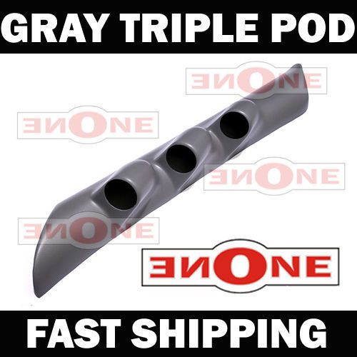 94 95 96 97 dodge ram 2500 3500 gray triple gauge pillar pod 006-gray