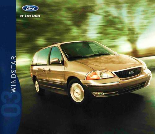 2003 ford windstar brochure-windstar-lx-se-sel-limited