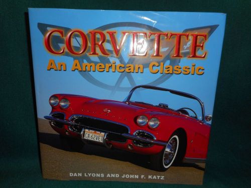 Corvette &#034;an american  classic&#034; hardcover book