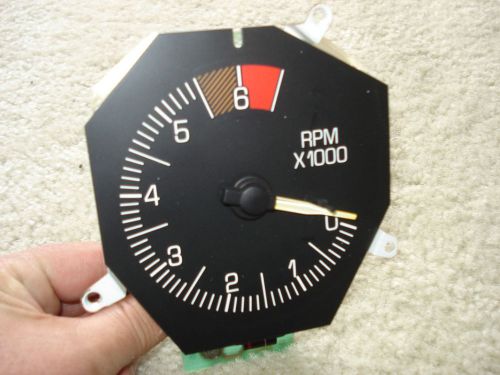 Pontiac fiero gt 1986-88 tachometer oem