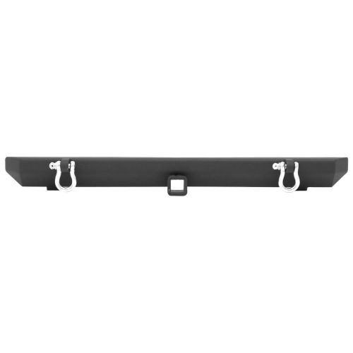 New-new 1987.-2006 jeep wrangler yj tj rock crusher rear bumper w/d-rings 76750d