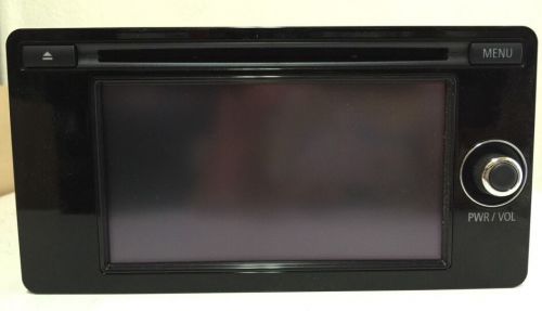 2015 mitsubishi lancer evolution oem radio receiver display am fm cd 8701a408