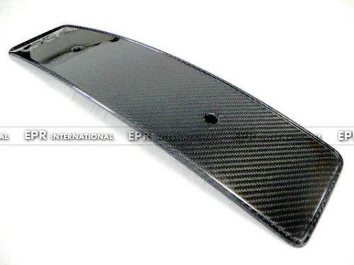 A++ number plate frame holder cover panel for audi tt mk2 (type 8j) carbon fiber