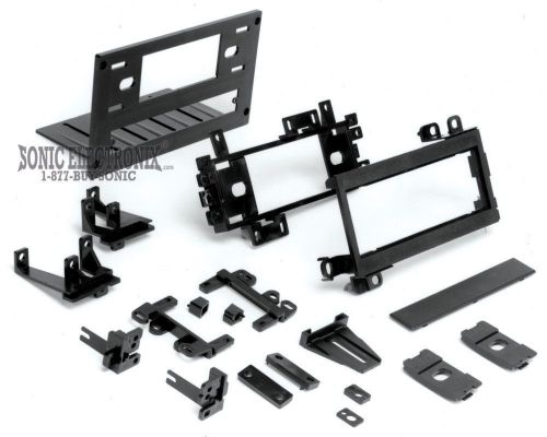 Scosche fcj1276ab single din install dash kit for select 74+ chrysler/dodge/jeep