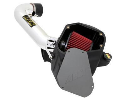 Aem polished cold air intake system for 2013 ford mustang gt 5.0l