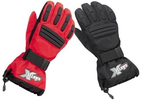 Castle x youth kids platform insulated cold weather snowmobile gloves-medium-new