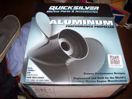 Quicksilver aluminum outboard motor boat prop propeller mercury, honda, yamaha,