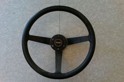 International scout ii rallye steering wheel ih oem original