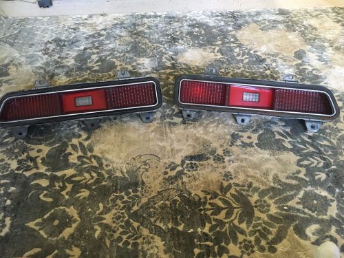 1969 chevy chevrolet camaro z28 oem guidex left and right taillight