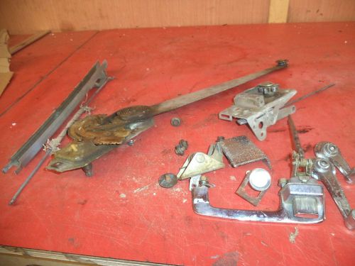 1966 mopar dodge polara 4 door passengers  side front door &amp; window hardware