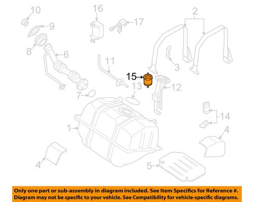 Nissan oem-fuel filter 16400q0805