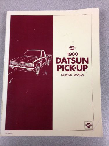 1980 datsun 720 pick-up service manual