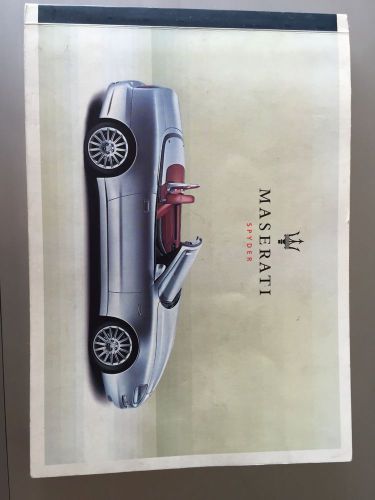 Maserati coupe owners manual