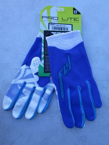 Fly racing pro lite motocross gloves men&#039;s size 12  2xl  366-81112