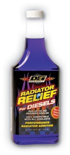 Design engineering dei 040204 radiator relief for diesels - 16 oz.