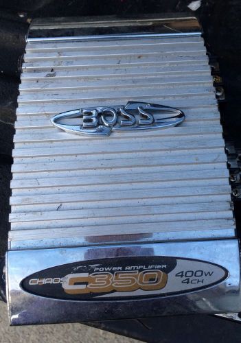 Boss chaos c350 400w watt 4 ch channel htf car stereo amp