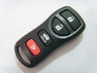 Nissan altima maxima 350z  remote keyless entry fob key nr4