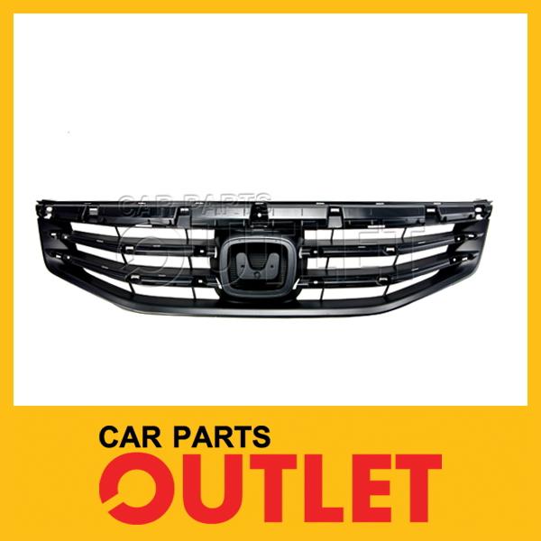 2011-2012 honda accord grill grille assembly replacement 4dr sedan ex lx se v6