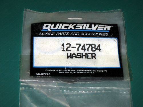 Quicksilver mercruiser 74784 sterndrive carburetor fuel inlet washer new oem