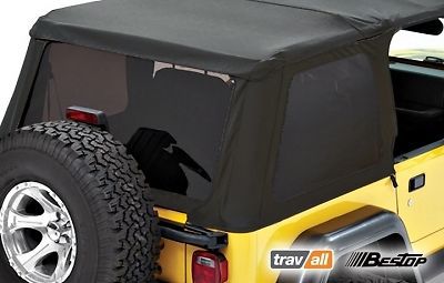 Bestop 58220-15 tinted window kit for trektop nx-black denim fit jeep wrangler