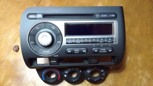 Factory stereo head unit for honda fit sport 2007 - 2008 gd3