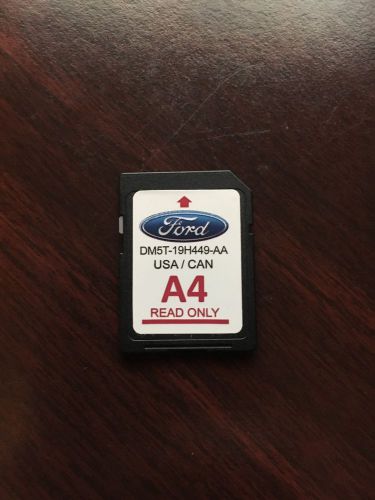 Ford navigation sd card a4