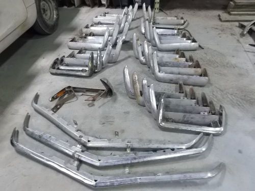 1968 - 1973 corvette bumper cores, fronts and rears, originals, 35 total