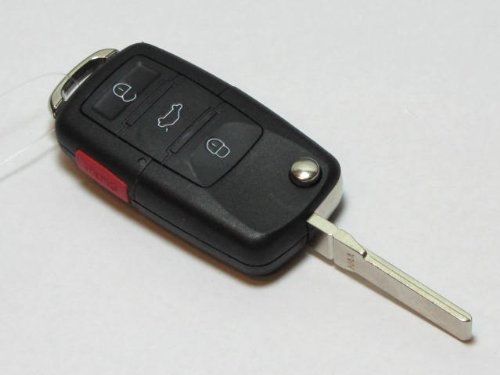 2002 02 vw volkswagen jetta remote flip key keyless entry fob transmitter -