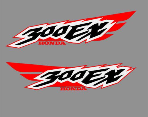 Honda 300 ex replica decal set stickers