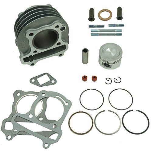 Glixal atmt1-008 performance big bore cylinder kit gy6 80cc 47mm for 139qmb atv