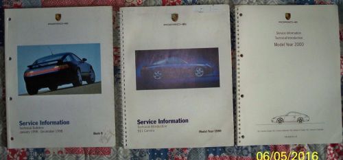 Porsche package deal, service info technical info 1998 , 1999 , 2000