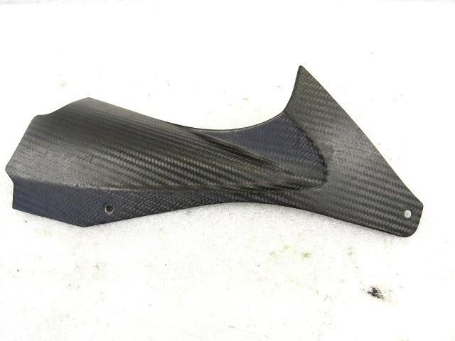 R6r dash trim air cover fairing panel left 06-07 yamaha r6 carbon fiber