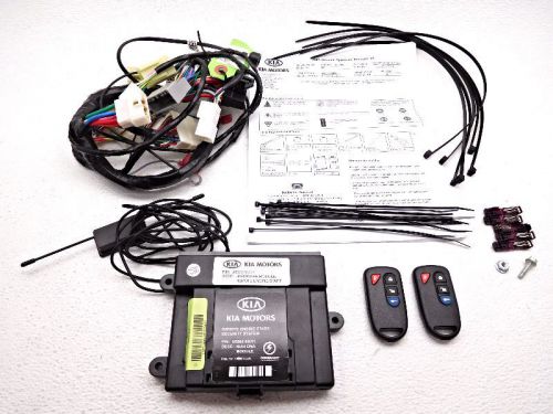 New oem 2011-2012 kia sorento remote starter kit security system - u8560-1u001