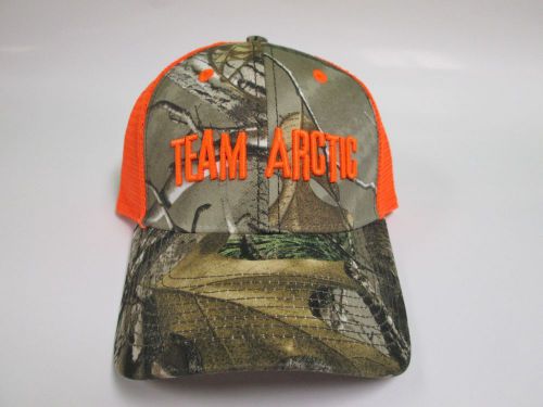 2016 team arctic cat camo w/ mesh adjustable baseball hat cap 5263-117