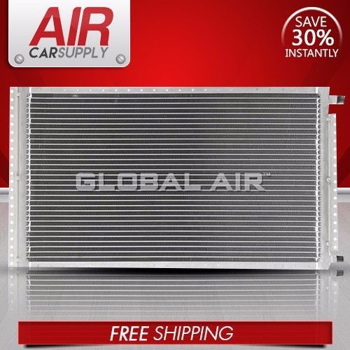 Condenser a/c 14x24 (18mm core depth) 4 rails unpainted l cn-pf1424