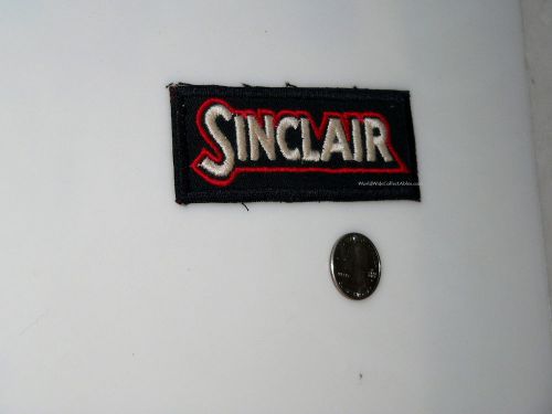 Original old sinclair oil employee service patch denium shirt hat jacket pocket