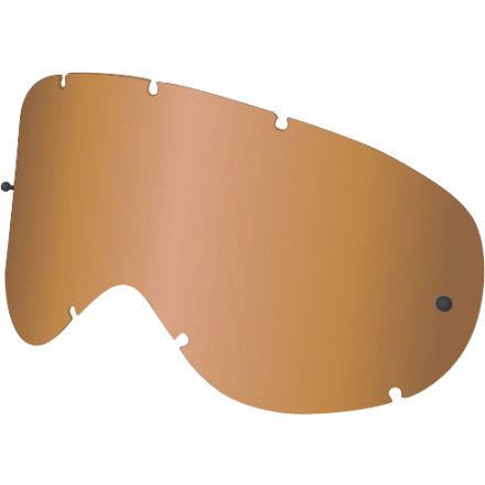 Dragon vendetta replacement snow lens w/out posts amber