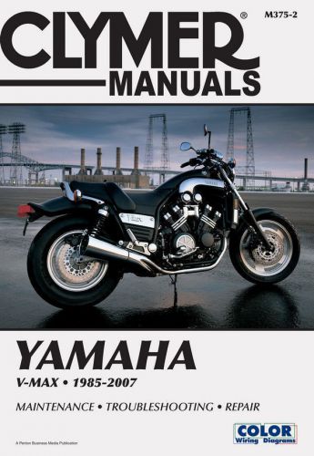 Clymer repair service shop manual vintage yamaha v-max vmx1200 1985-2007