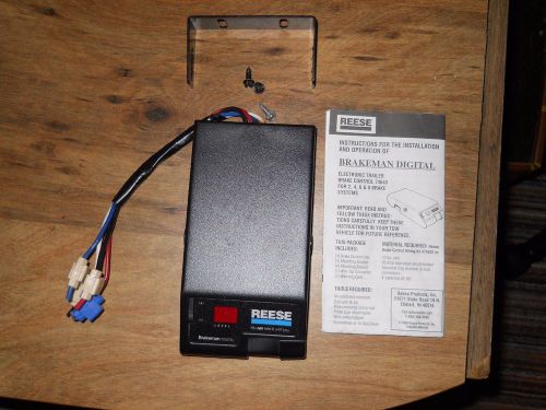 Reese brakeman digital brake control system 74643 rv trailer camper motorhome