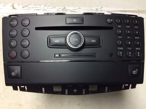 10-12 mercedes x204 glk glk350 audio disc navi tel radio control unit oem m