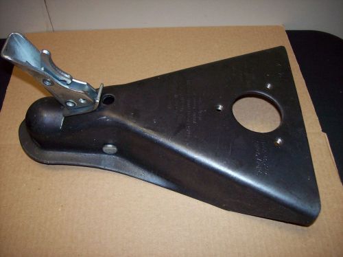 New trailer coupler 2&#034; ball a-frame tongue 5,000 lbs raw finish - oily