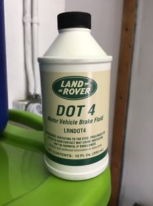 New land rover brake fluid dot 4 lrndot4 12oz. (355ml)