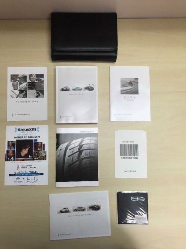 Lincoln mkz 2014 owners manual books in case , complete