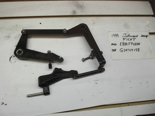 Throttle linkage 1999 evinrude johnson ficht 200hp omc e200fpleen fresh water