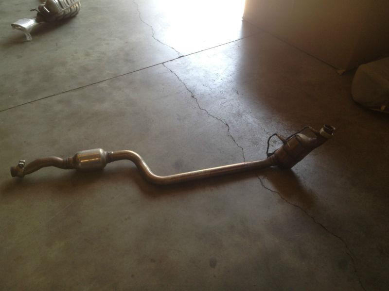 W204 c300 c350 mercedes benz passenger side down pipe2008 2009 20010