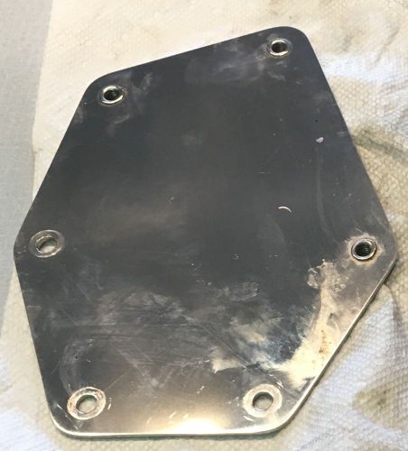 Stainless mercruiser shift plate