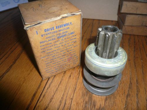 Nos 57-77 chevy corvette chevelle camaro nova gm starter drive bendix 1954842