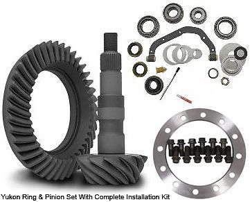 New high performance yukon ring &amp; pinion gear set - dodge ram truck 9.25&#034; 4.11