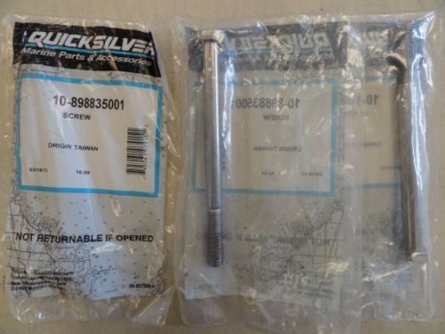 Mercury quicksilver 10-898835001 screw 6-3/8&#034; (qty 3) marine boat